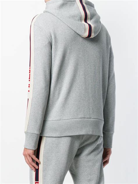 gucci grey zip hoodie|Gucci hoodie reflective.